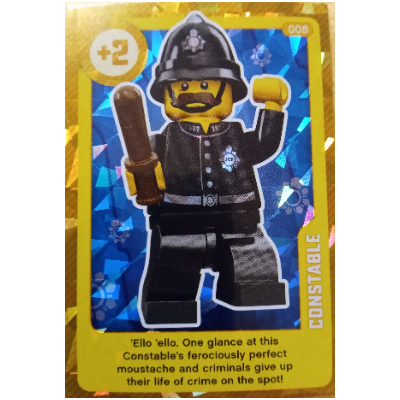 Lego Trading Card, Create the World Living Amazingly - Constable (Foil) / [No Color/Any Color]