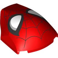 Lego Large Figure Face 4 x 5 x 1 2/3 with Spider-Man Face print