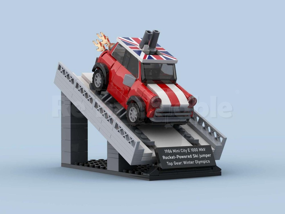 Lego Top Gear - Ski jump Mini (Winter Olympics)