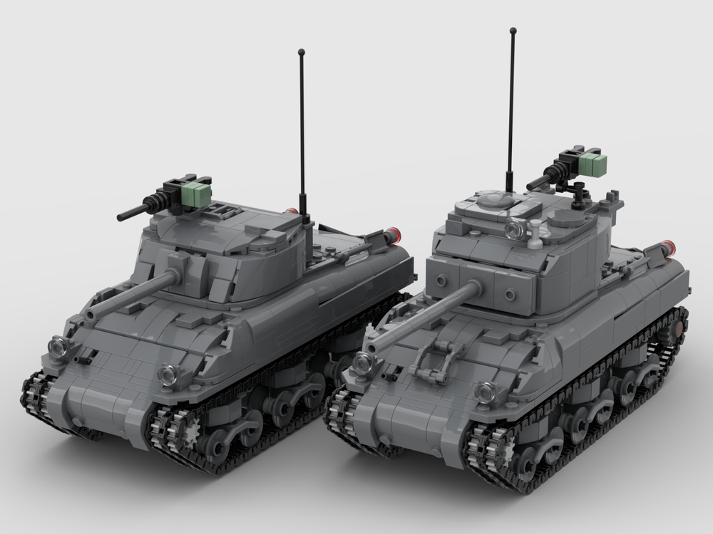 Lego Sherman M4A1/M4A1 (76) W