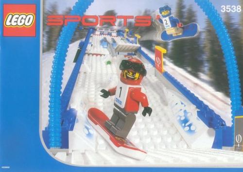 Lego Snowboard Boarder Cross Race