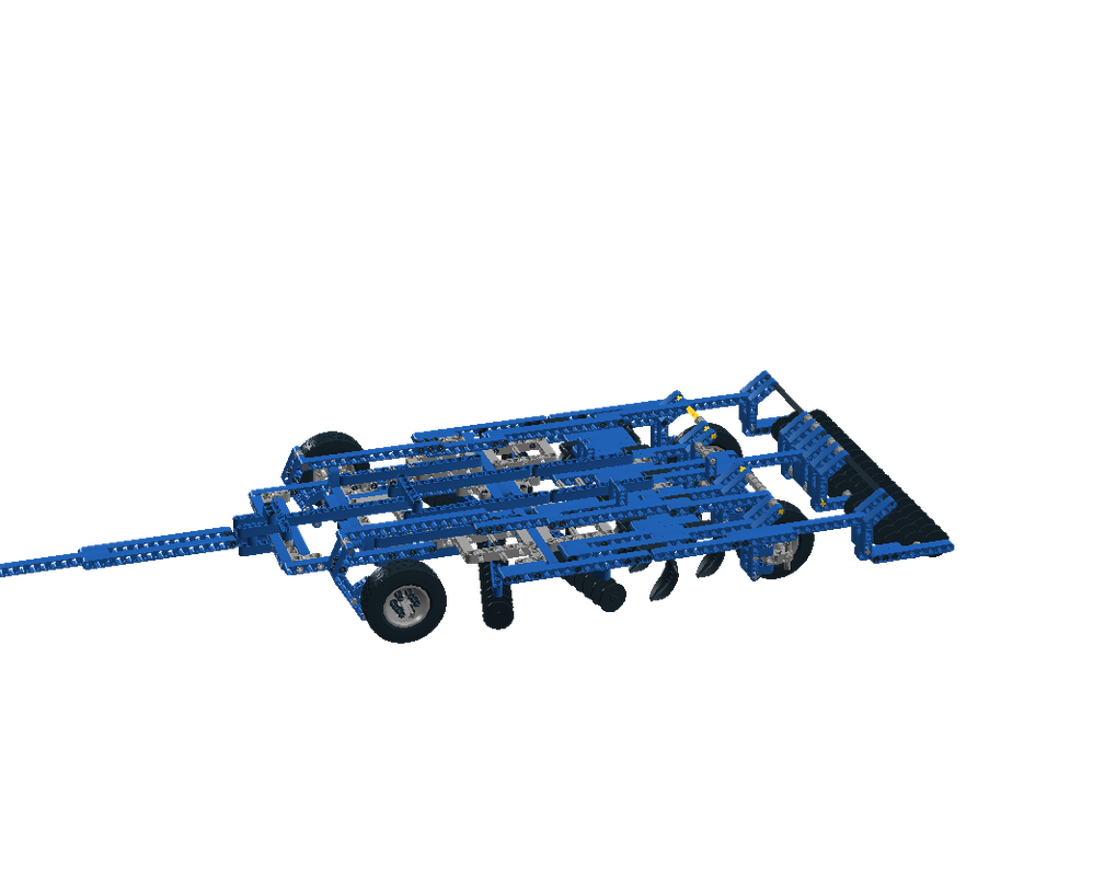 Lego Blue ripper for the Claas Xerion 5000 Trac VC