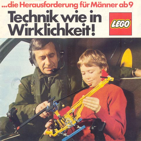 Lego 1977 Medium Technic German (98951-D)