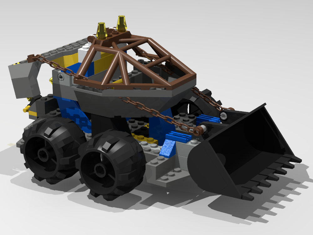 Lego Rock Raiders Proto Loader Dozer