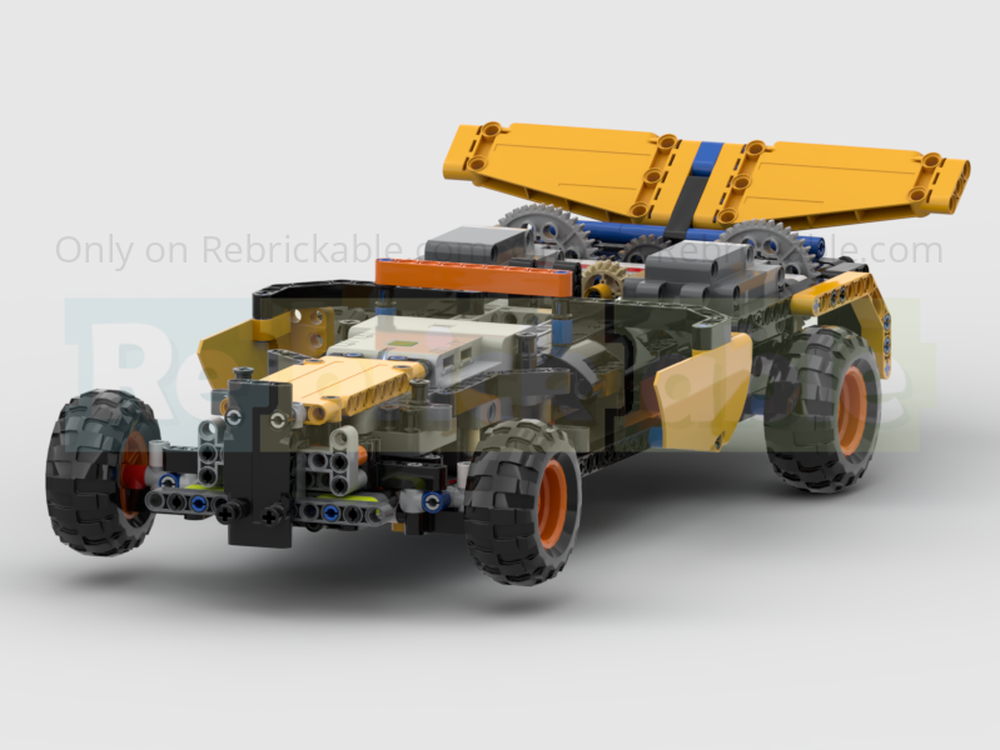 Lego Simple RC Race Car