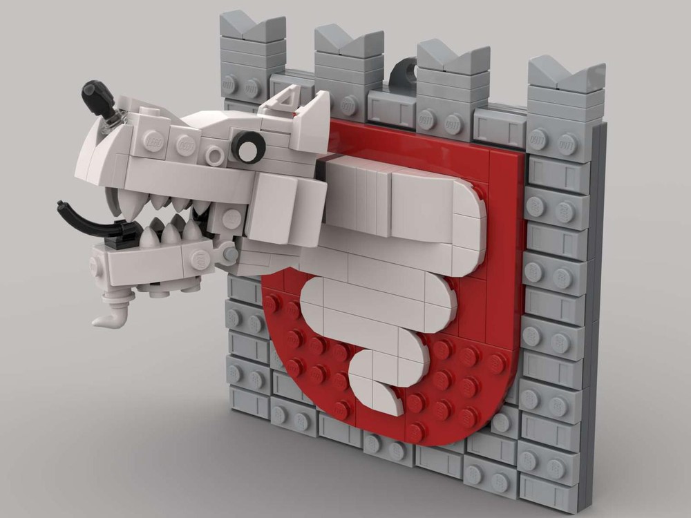 Lego Bellinzona's coat of arms (Biscione)