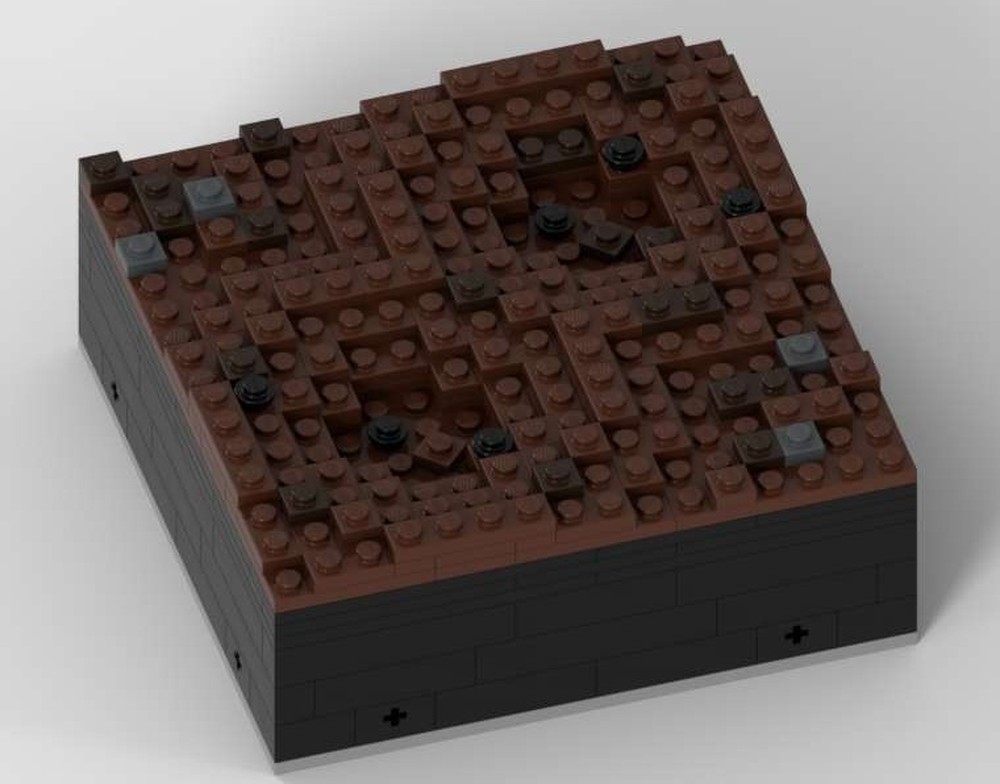Lego Modular Terrain - Small Overlapping Shell Craters