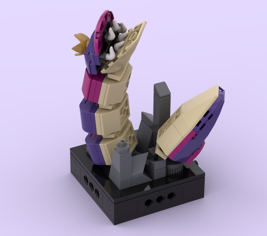 Lego Smarsh the giant purple worm king