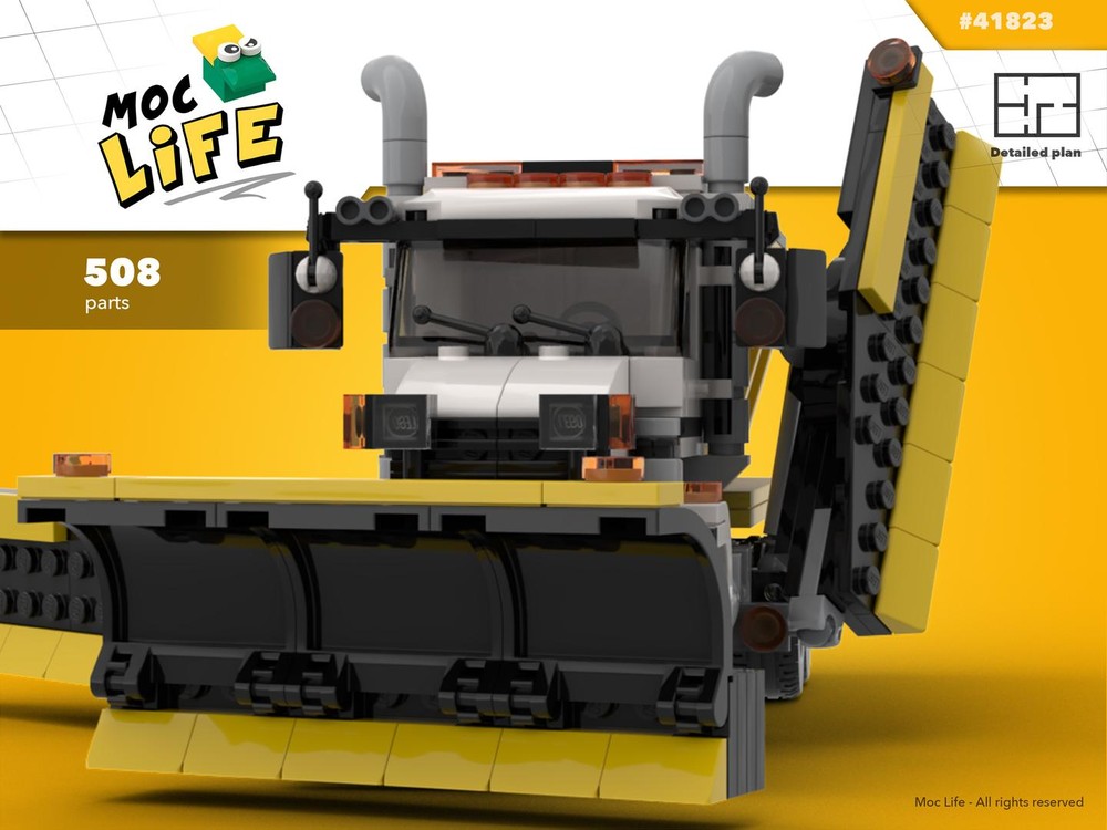 Lego Spreader plow