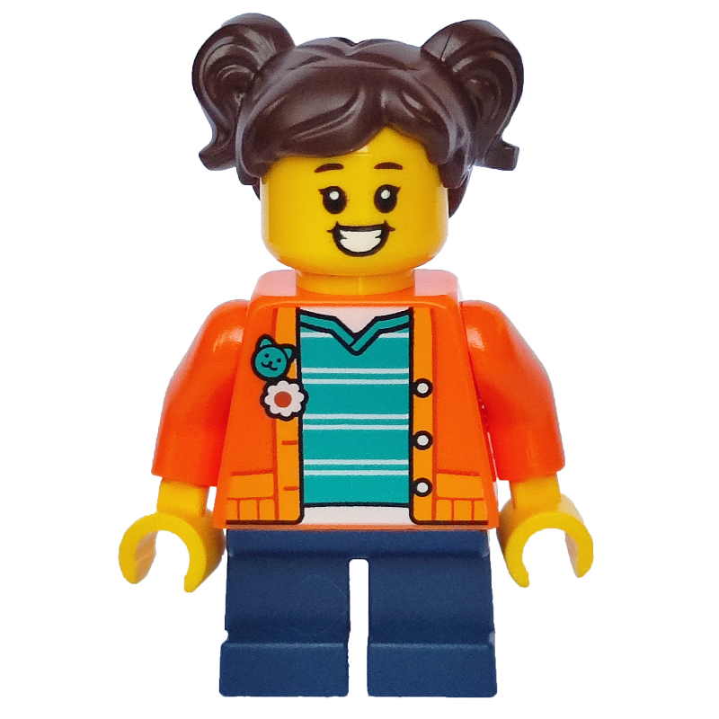 Lego Madison (Maddy), Orange Jacket
