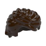 Lego Hair Swept Back, Tousled / Dark Brown
