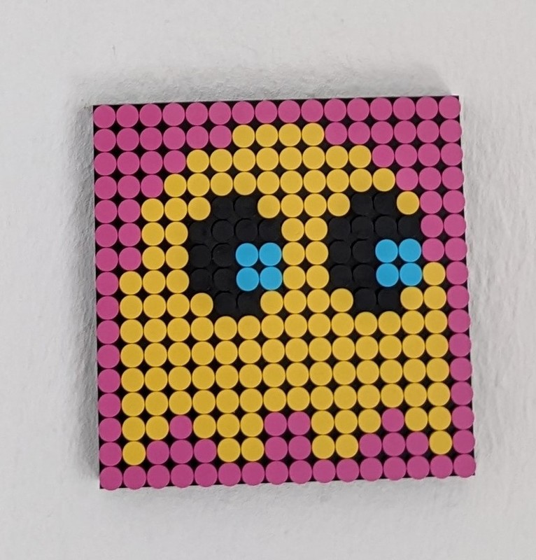 Lego Pac-Man Ghost