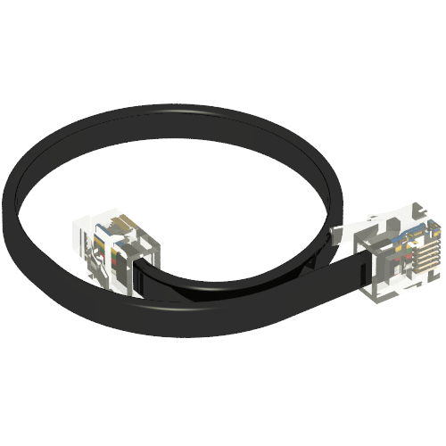 Lego Cable, Connector, 20cm for NXT / Black