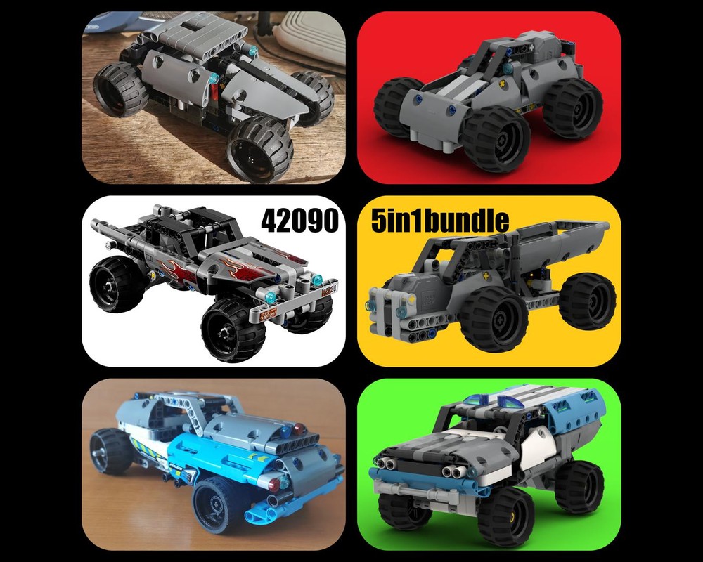 Lego 42090 5in1 bundle
