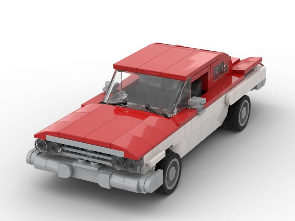 Lego 1960 Bowtie Biscayne - Red