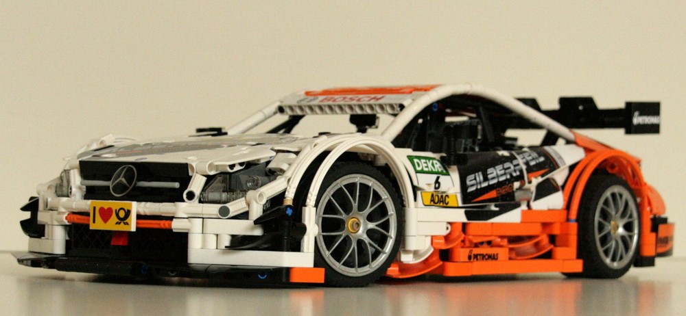 Lego Mercedes-Benz AMG C63 DTM - bodywork "Silberpfeil" (only)