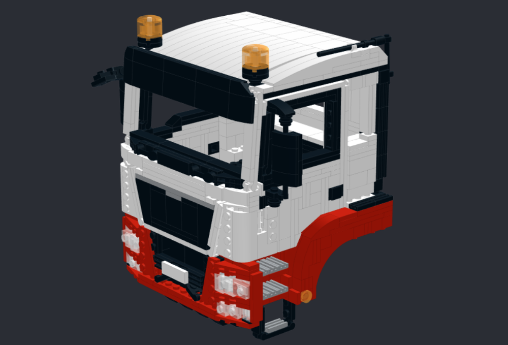 Lego MAN TGS cab