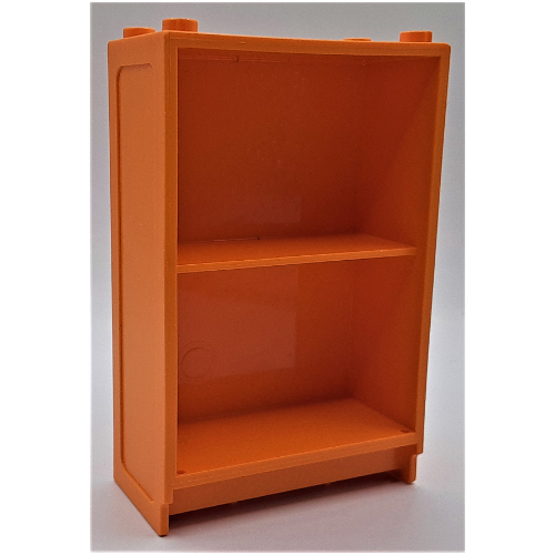 Lego Scala, Cupboard / Cabinet / Bookshelf 6 x 3 x 7 2/3 / Medium Orange