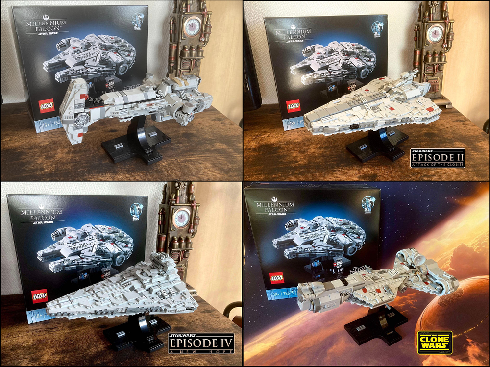 Lego 75375 Falcon Rebuild 4 Pack #2