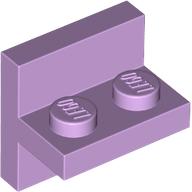 Lego Bracket 2 x 2 with 1 x 2 Vertical Studs / Lavender