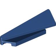 Lego Brick Wedged, Sloped 1 x 5 x 1 1/3 Left / Dark Blue