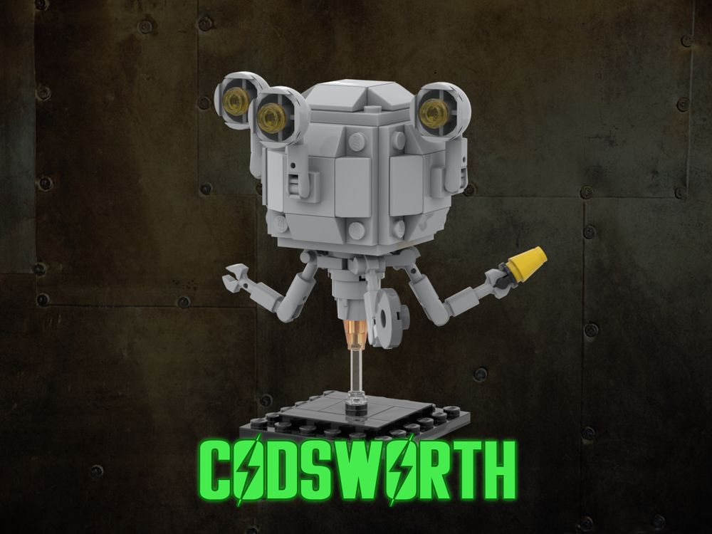 Lego Codsworth Brickheadz | Fallout 4