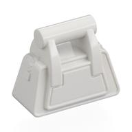 Lego Bag / Handbag / Purse Angular with Zipper [Plain] / White