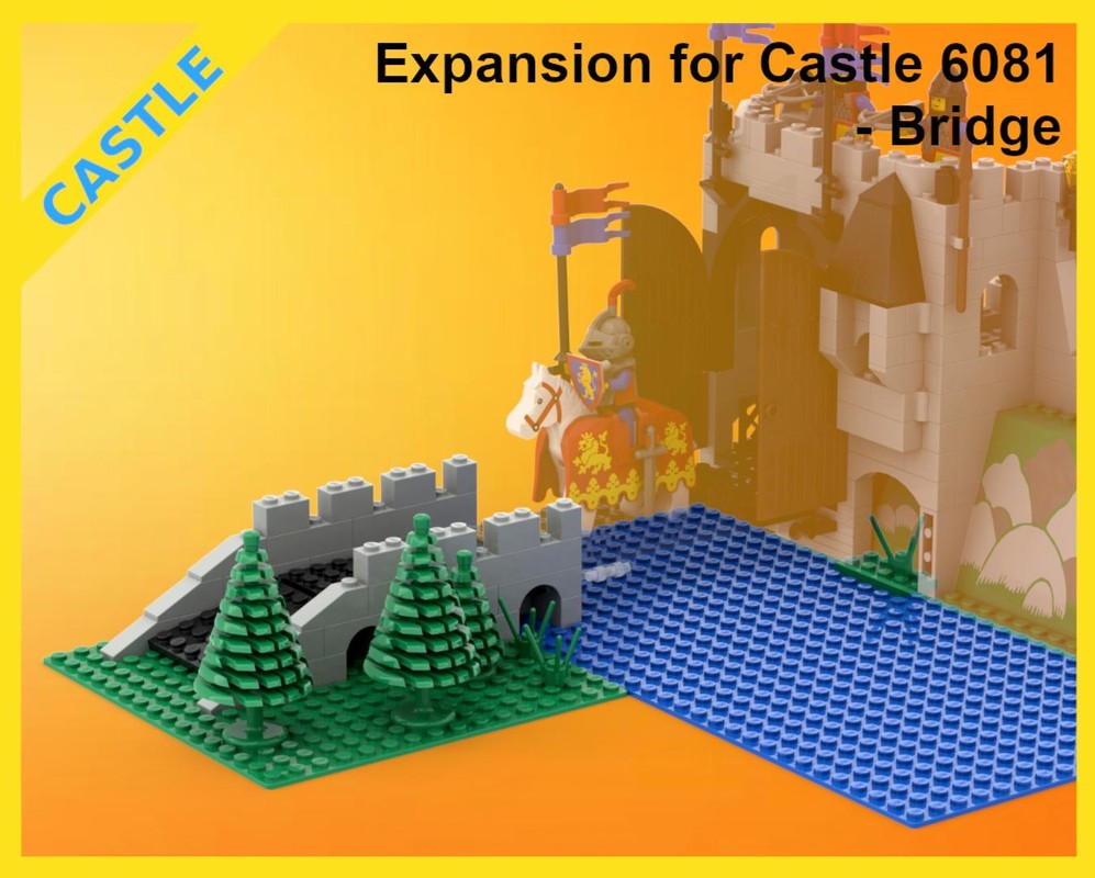 Lego Classic Castle Expansion - 6081 - Bridge