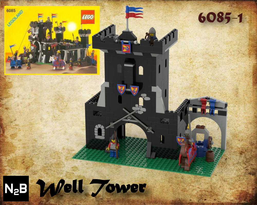 Lego Well Tower - Alternate build 1 Lego 6085
