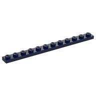 Lego Plate 1 x 12 / Dark Blue