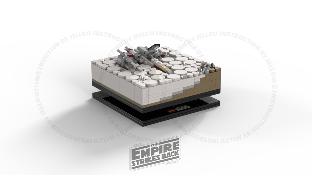 Lego Ultramicro Diorama : DAGOBAH Scene PART I