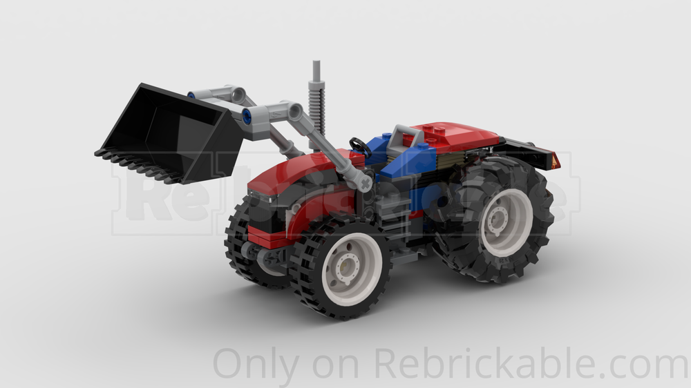 Lego City Tractor alternate build