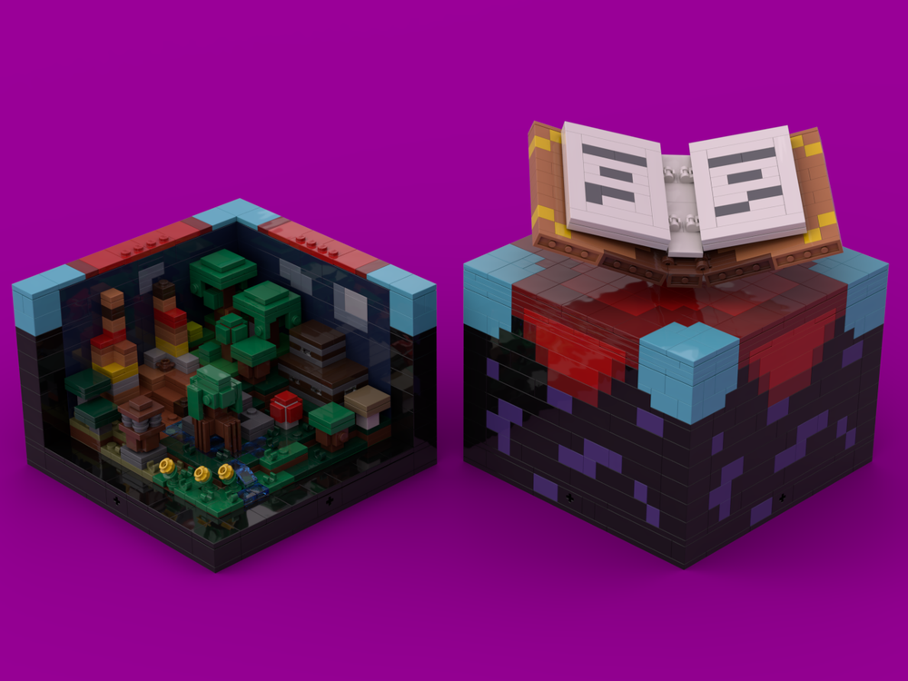 Lego Enchanting Table Microworld