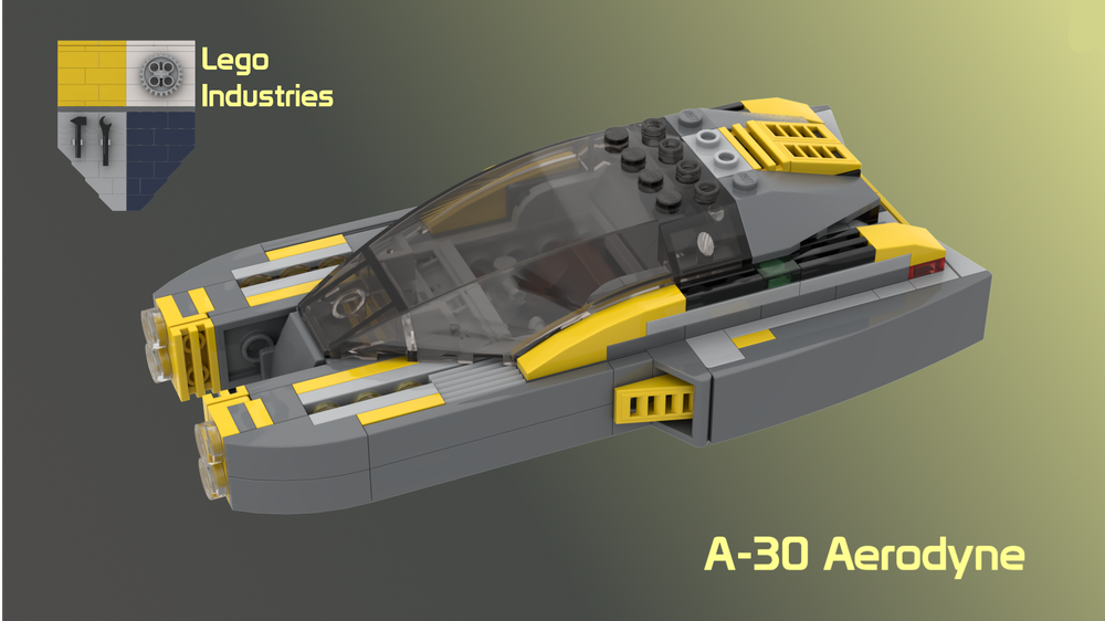 Lego A-30 Aerodyne (yellow version)