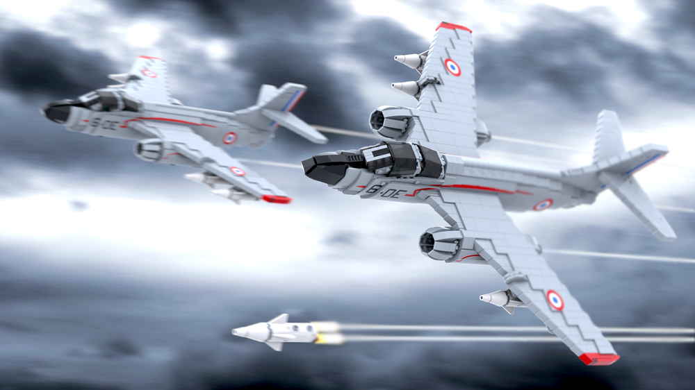 Lego 1:35 Scale S.O. 4050 Vautour IIN