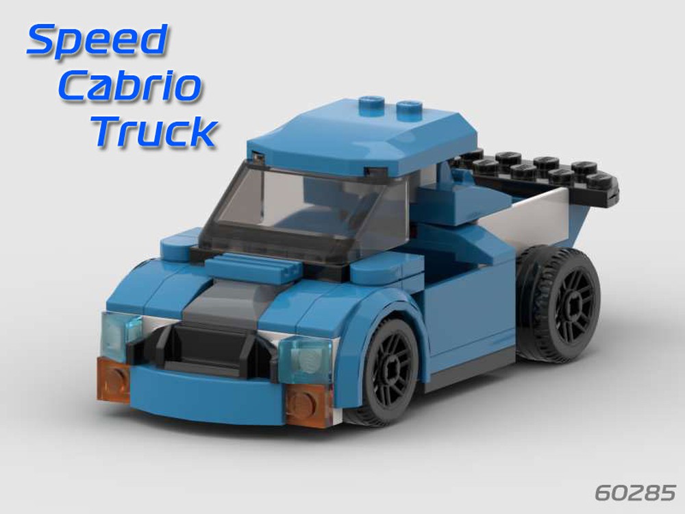 Lego 60285 Speed cabrio truck