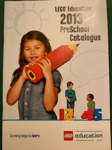 Lego 2013 Large UK Education PreSchool Catalogue