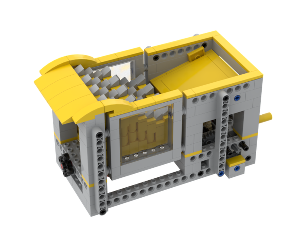 Lego Remix Lasse's Fast Stepper GBC starter module with shared power