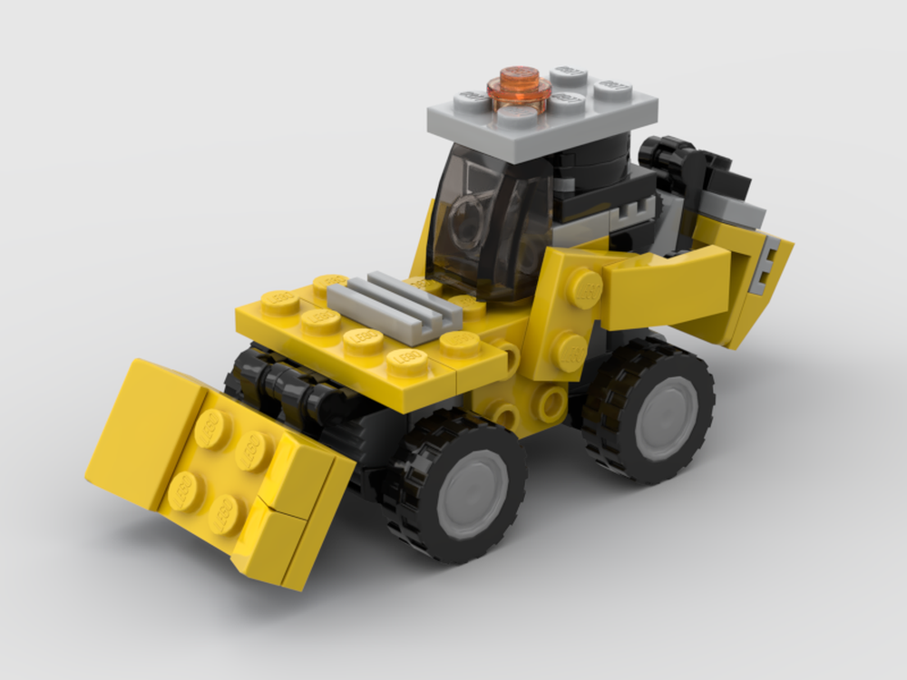 Lego Backhoe (31014 alternate)