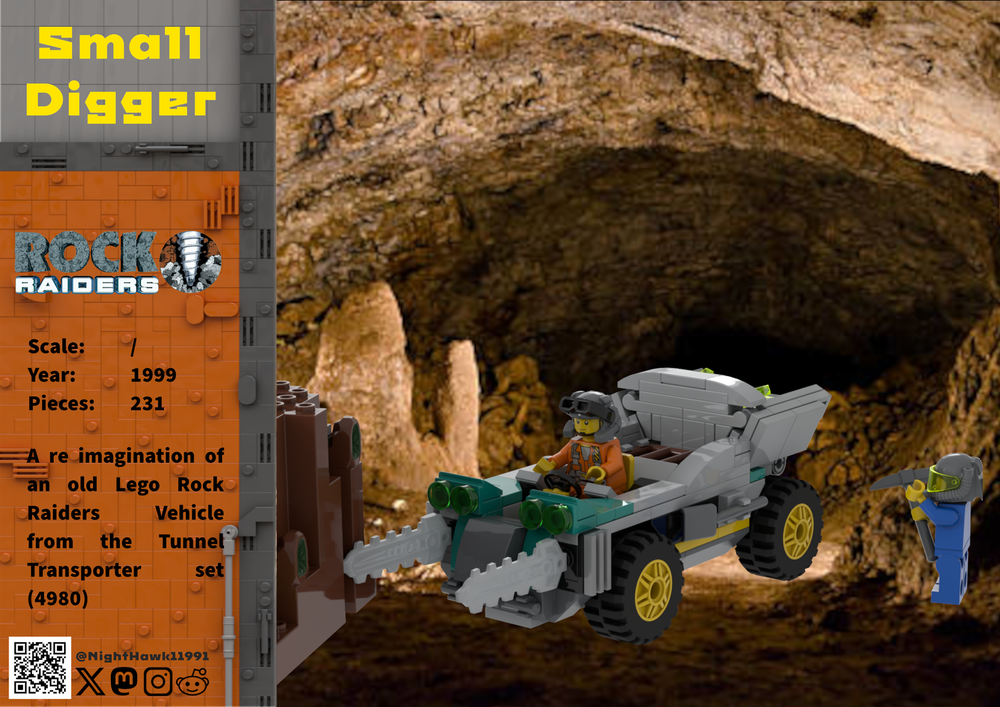 Lego Small Digger