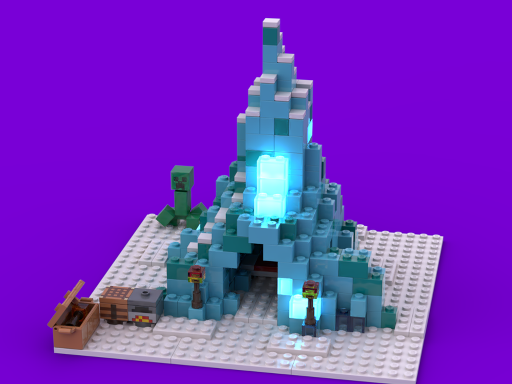 Lego Ice spike base