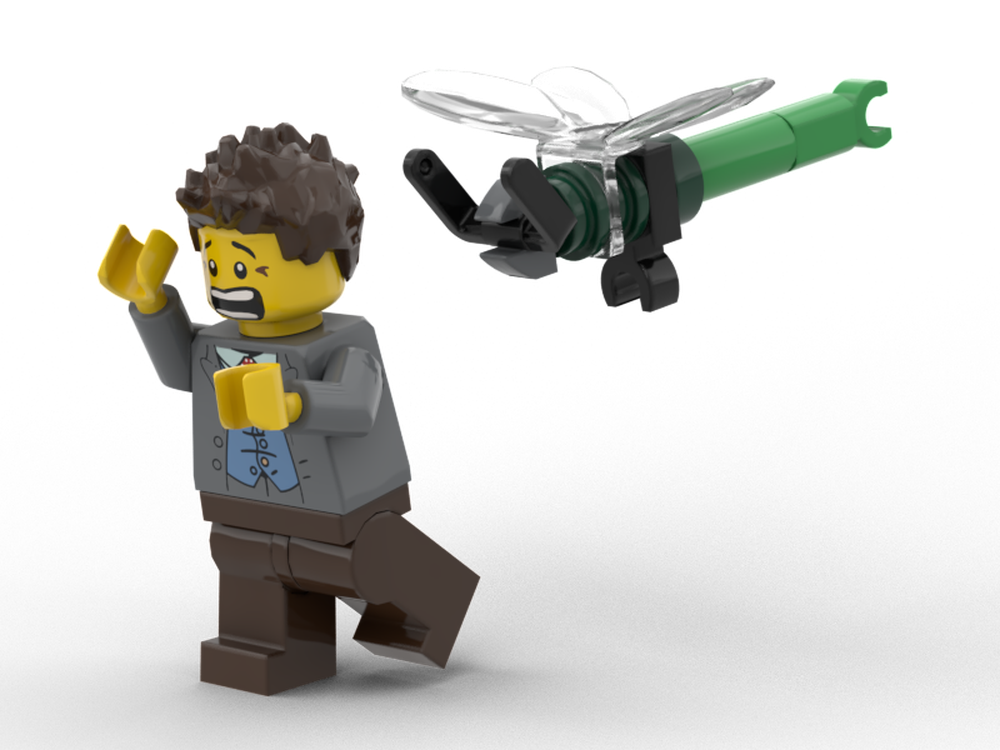 Lego Meganeura (Minifigure Scale)