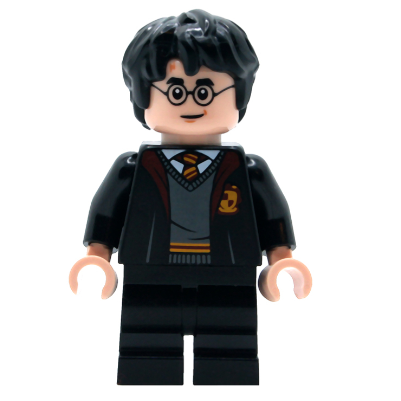 Lego Harry Potter, Black School Uniform, Medium Legs