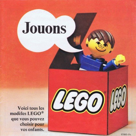 Lego 1974 Medium French Foldout (97885-Fr)