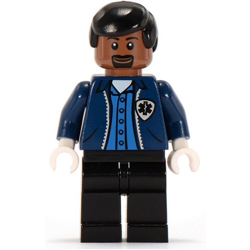 Lego Ambulance Driver / Paramedic with Star of Life Badge