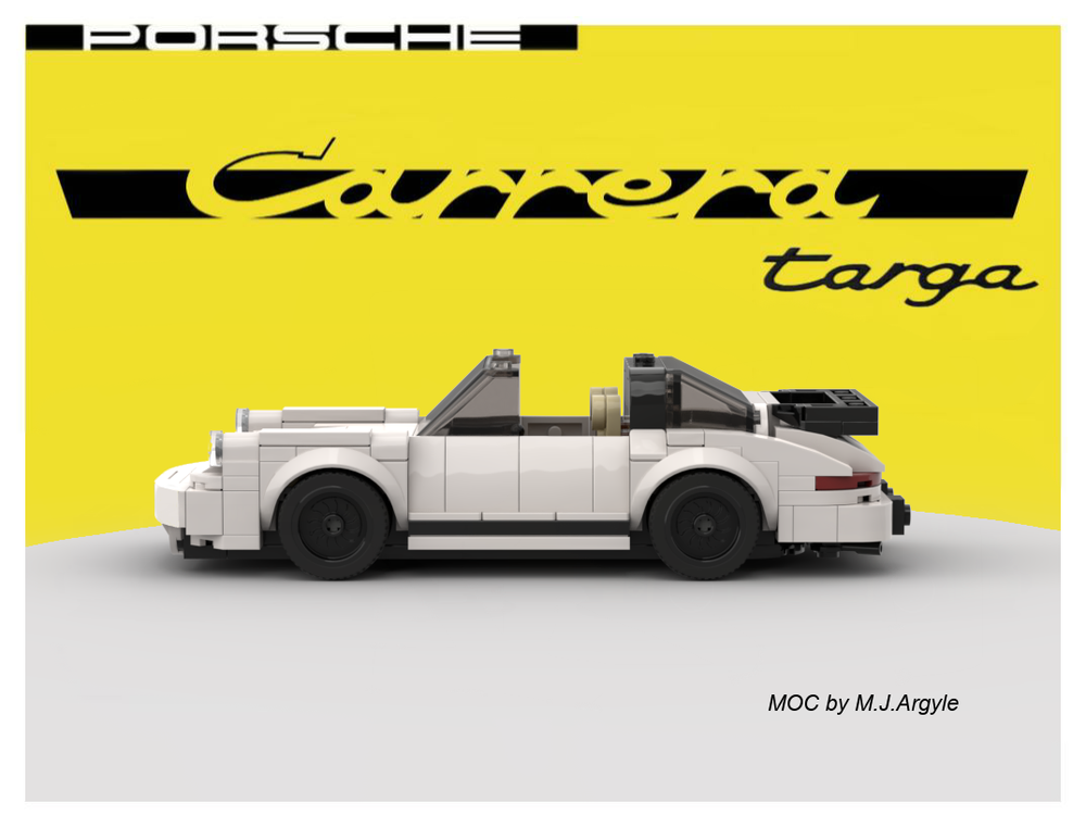 Lego 1980 Porsche 911 Carrera 'Targa', White