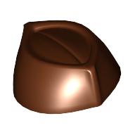 Lego Hat, Butcher / Reddish Brown
