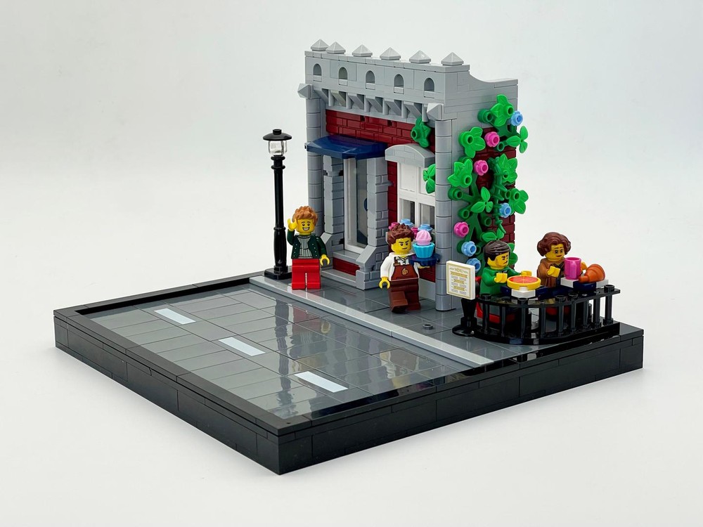 Lego Restaurant Diorama
