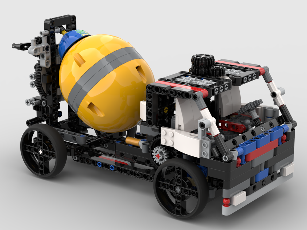 Lego Concrete Mixer Truck