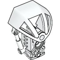Lego Large Figure Shoulder Cover, Armor (Toa Metru) / White